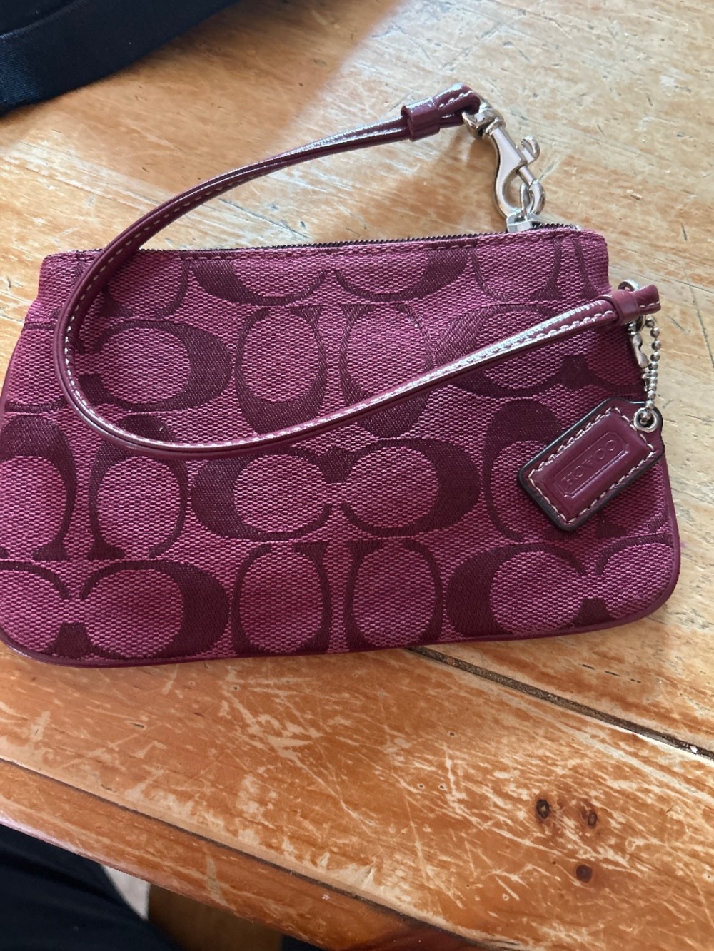 Coach wristlet